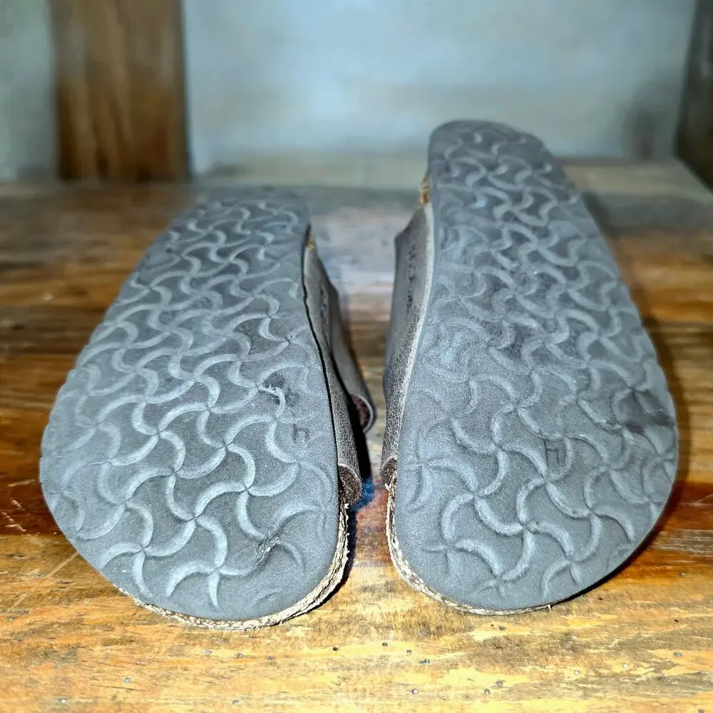 Birkenstock Toddler 25 160 Genuine Leather Adjustable Strap Comfortable Trendy